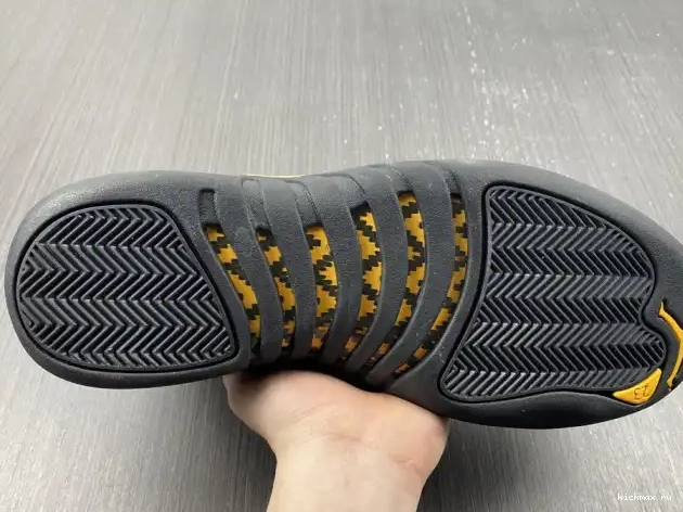 Rep Kickmax Black Air CT8013-071 Jordan 12 Taxi 0416